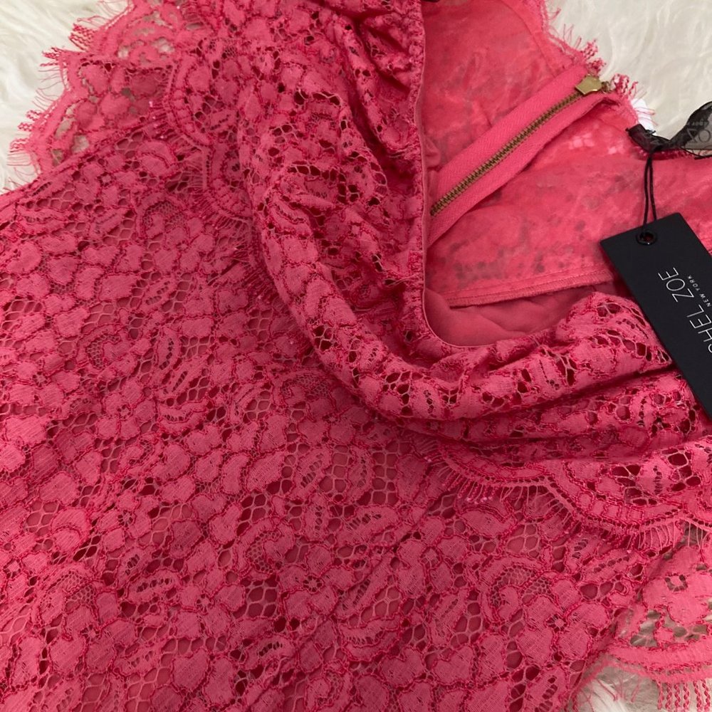 RACHEL ZOE Off-The-Shoulder Mini Adelyn Dress - Picture 8 of 12